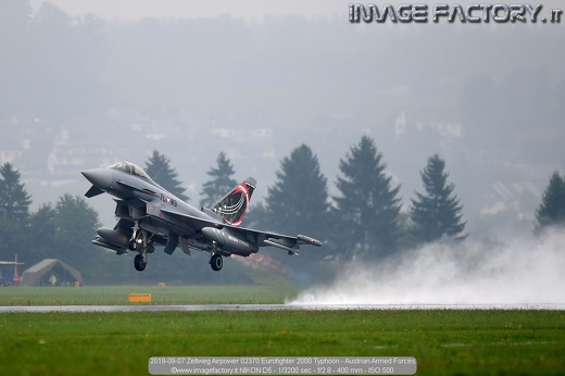 2019-09-07 Zeltweg Airpower 02370 Eurofighter 2000 Typhoon - Austrian Armed Forces
